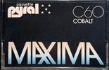 Compact Cassette Pyral Maxima 60 Type I Normal 1980 Canada
