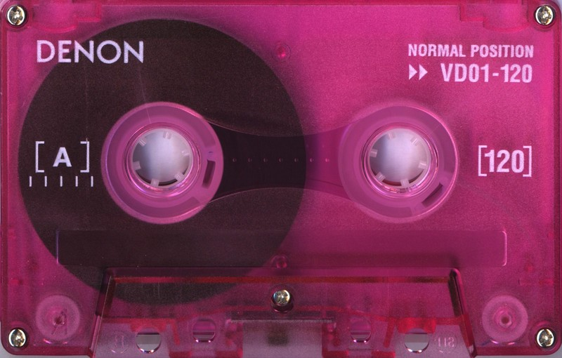 Compact Cassette Denon Lapisia 120 "VDO1-120" Type I Normal 1997 Japan