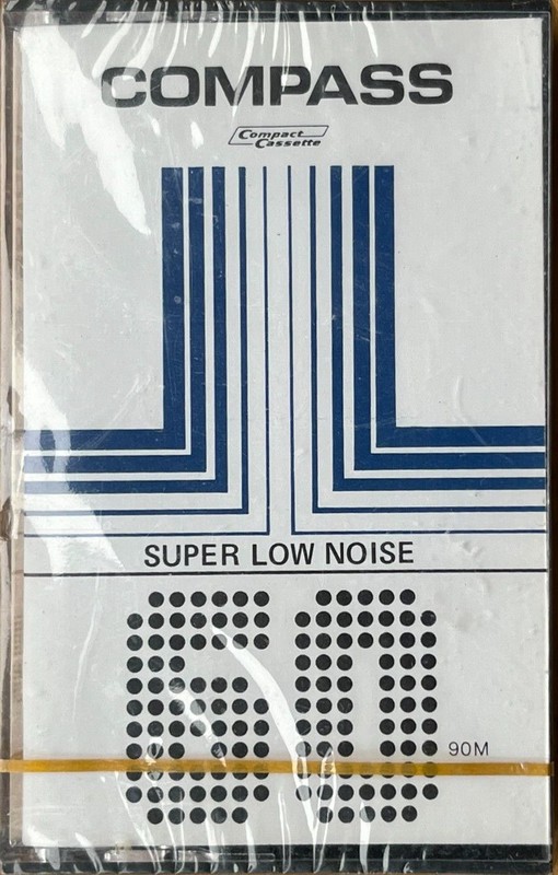 Compact Cassette Compass 60 Type I Normal Hong Kong