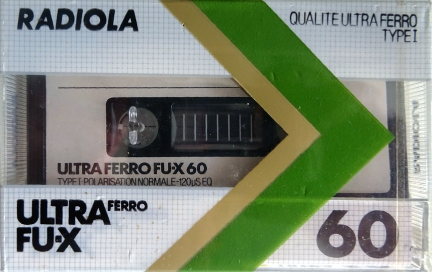 Compact Cassette Radiola FU-X 60 Type I Normal 1985 Europe