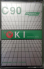 Compact Cassette OKI 90 Type I Normal Hong Kong