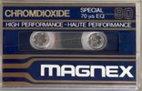 Compact Cassette Magnex 90 Type II Chrome 1979 Europe
