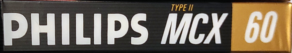 Compact Cassette Philips MCX Master 60 Type II Chrome 1987 Europe