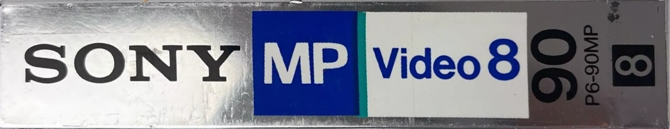 Video8, Hi8, Digital8 Sony MP 90 "video 8 P6-90MP" Type IV Metal North America