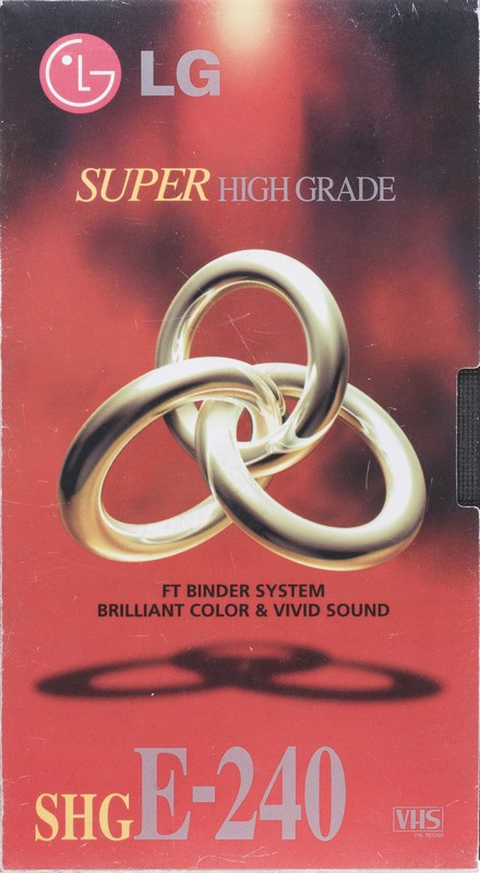 VHS, Video Home System LG SHG 240 Type I Normal 1990 Europe