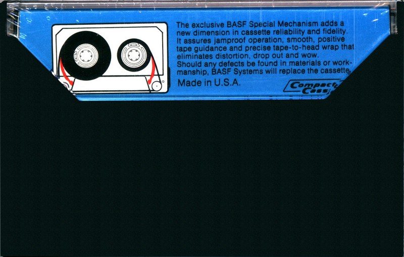 Compact Cassette BASF SK 120 Type I Normal 1974 USA