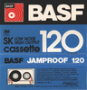 Compact Cassette BASF SK 120 Type I Normal 1974 USA
