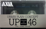Compact Cassette AXIA UP 46 "UP 46" Type I Normal 1988 Japan
