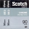 Compact Cassette Scotch Chrome 90 Type II Chrome 1973 Europe