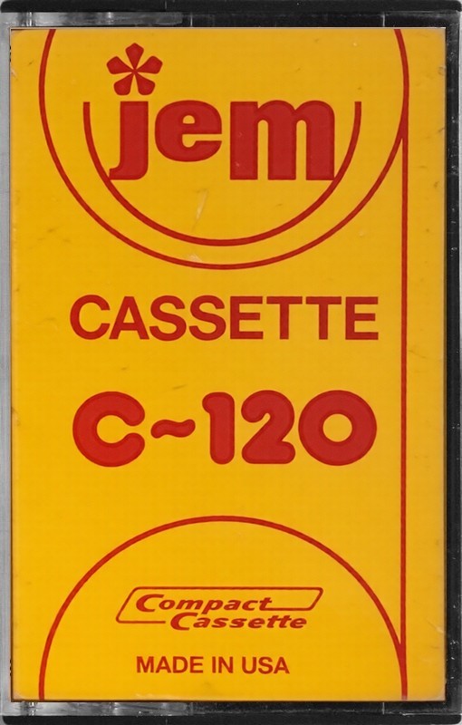 Compact Cassette Jem 120 Type I Normal USA
