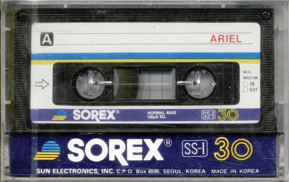 Compact Cassette Sorex SS-I 30 Type I Normal 1986 South Korea