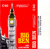 Compact Cassette Big Ben 60 Type I Normal 1978 Hong Kong