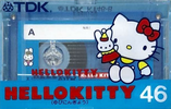 Compact Cassette TDK 46 "Hello Kitty KT46-B" Type I Normal 1985 Japan