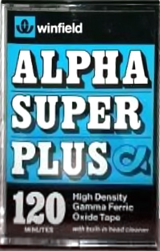 Compact Cassette Winfield Alpha Super Plus 120 Type I Normal 1979 UK