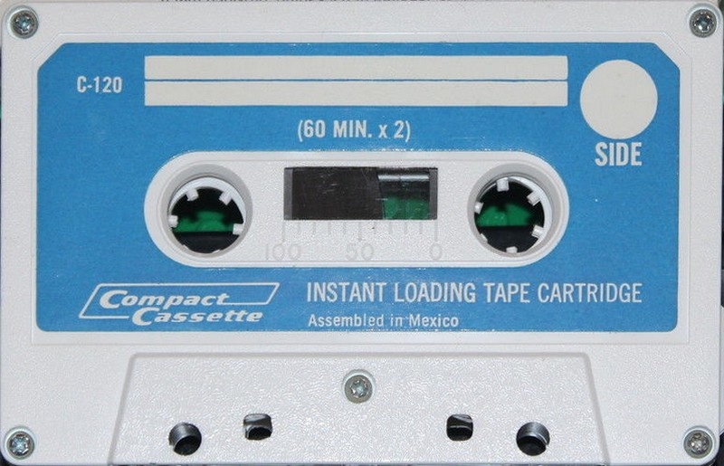 Compact Cassette Magnasonic 120 Type I Normal 1978 Mexico