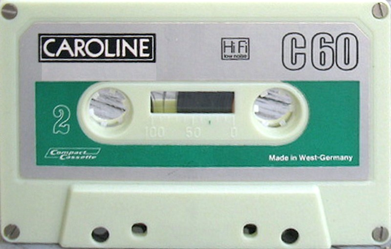 Compact Cassette Caroline 60 Type I Normal 1980 Europe