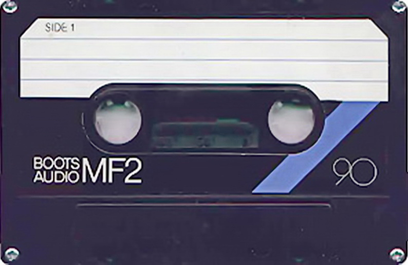 Compact Cassette Boots / Boots Audio MF2 90 Type I Normal 1982 UK