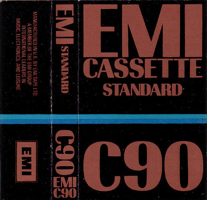 Compact Cassette EMI Standard 90 Type I Normal 1978 UK