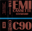 Compact Cassette EMI Standard 90 Type I Normal 1978 UK