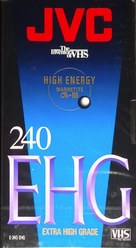 VHS, Video Home System JVC EHG 240 Type I Normal 1995 Europe