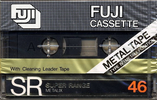 Compact Cassette Fuji SR 46 Type IV Metal 1980 Japan