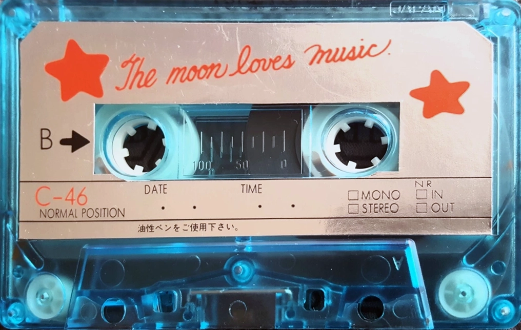 Compact Cassette Chujitsuya 46 "The Moon Loves Music" Type I Normal 1991 Japan