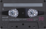 Compact Cassette Maxell UDII / UD2 90 "UD2-90J" Type II Chrome 1995 Japan