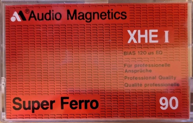 Compact Cassette Audio Magnetics XHE I 90 Type I Normal 1985 Europe