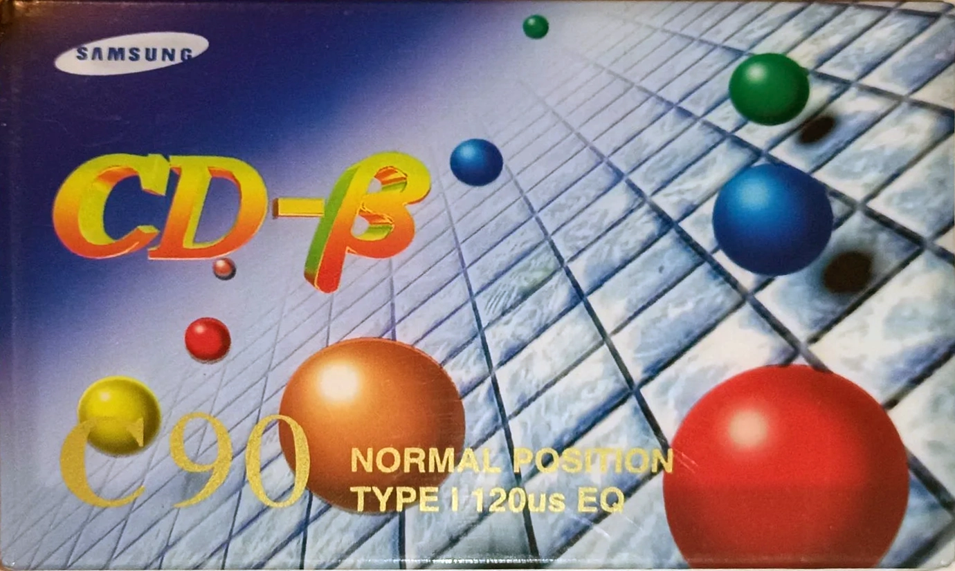 Compact Cassette Samsung CD-B 90 Type I Normal 1995 North America