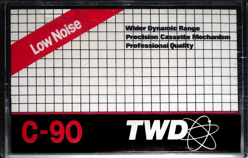 Compact Cassette TWD 90 Type I Normal Hong Kong