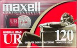 Compact Cassette Maxell UR 120 Type I Normal 2002 North America