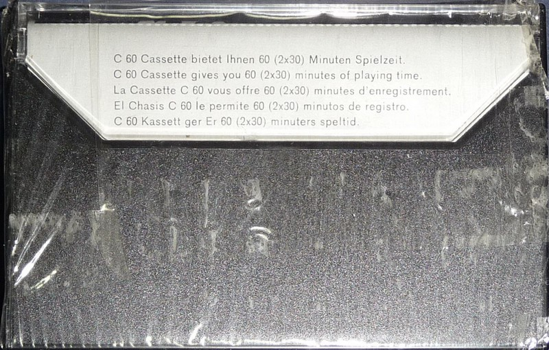 Compact Cassette Magna MaX2 60 Type I Normal 1976 Europe