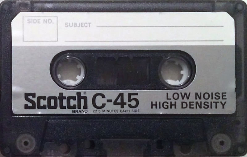 Compact Cassette Scotch 45 Type I Normal 1973 USA