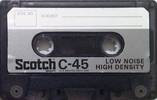 Compact Cassette Scotch 45 Type I Normal 1973 USA