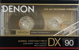 Compact Cassette Denon DX 90 Type I Normal 1990 Europe