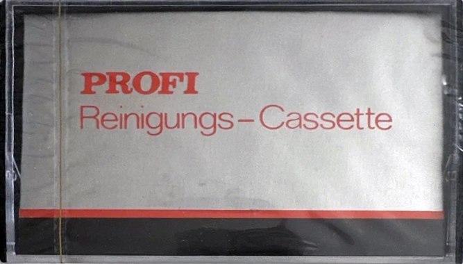 Compact Cassette Profi Cleaning Cassette Germany