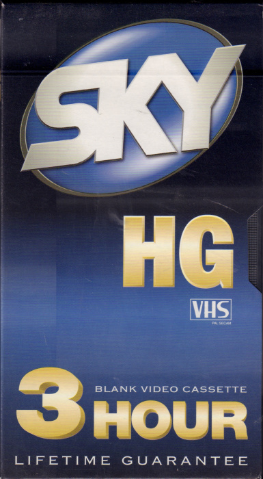 VHS, Video Home System Sky HG 180 Type I Normal 1998 UK