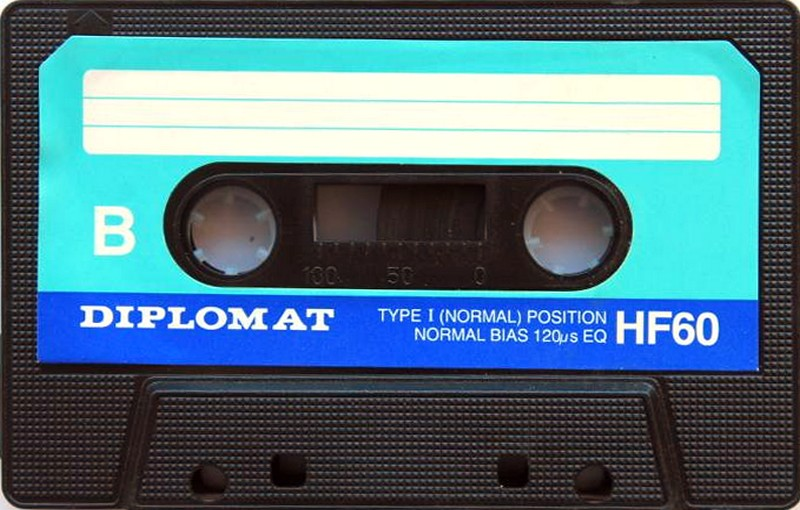 Compact Cassette Diplomat 60 Type I Normal 1982 Hong Kong