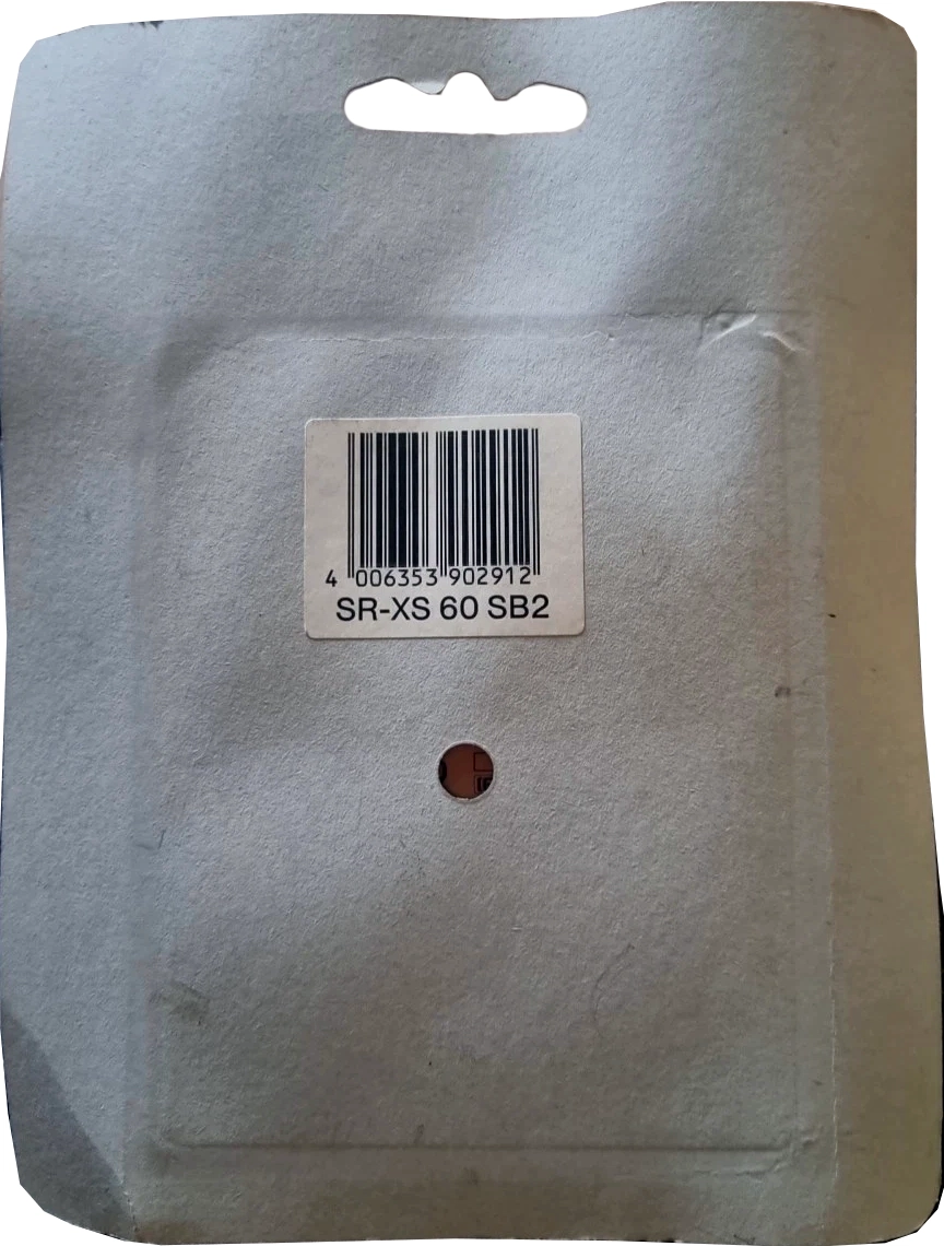 Blister AGFA SR-XS 60 Type II Chrome 1989 Europe