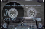 Compact Cassette Acme UF 90 Type I Normal Worldwide