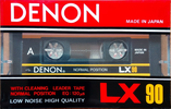 Compact Cassette Denon LX 90 Type I Normal 1985 Europe