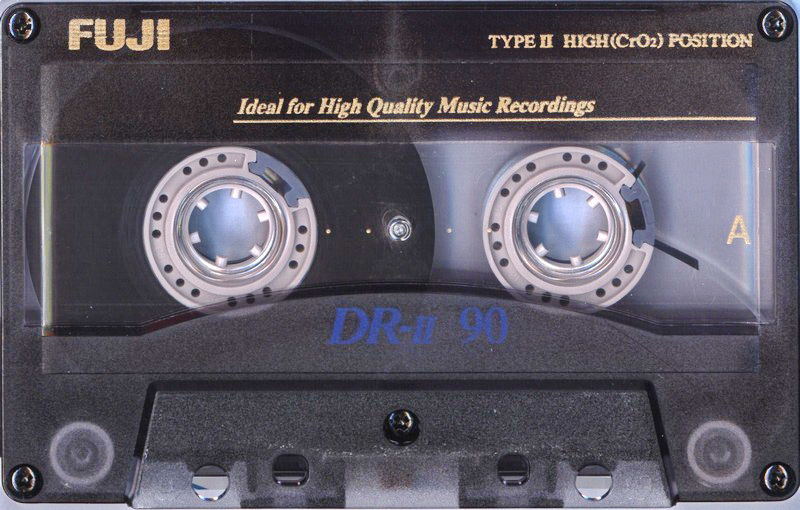 Compact Cassette Fuji DR-II 90 Type II Chrome 1995 North America