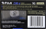 Compact Cassette Fuji DR-II 90 Type II Chrome 1995 North America