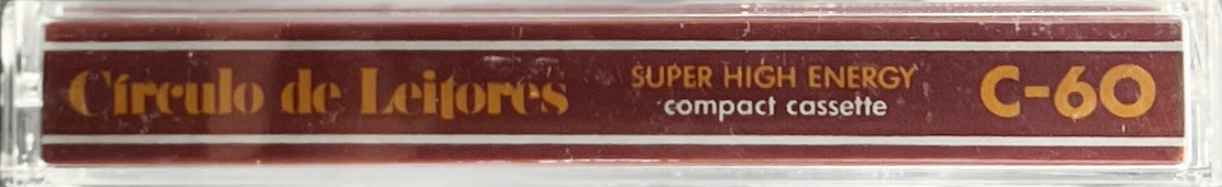 Compact Cassette Circulo de Leitores 60 Type I Normal Portugal