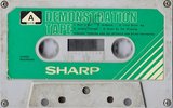 Compact Cassette Sharp Demonstration Tape 1979 Worldwide