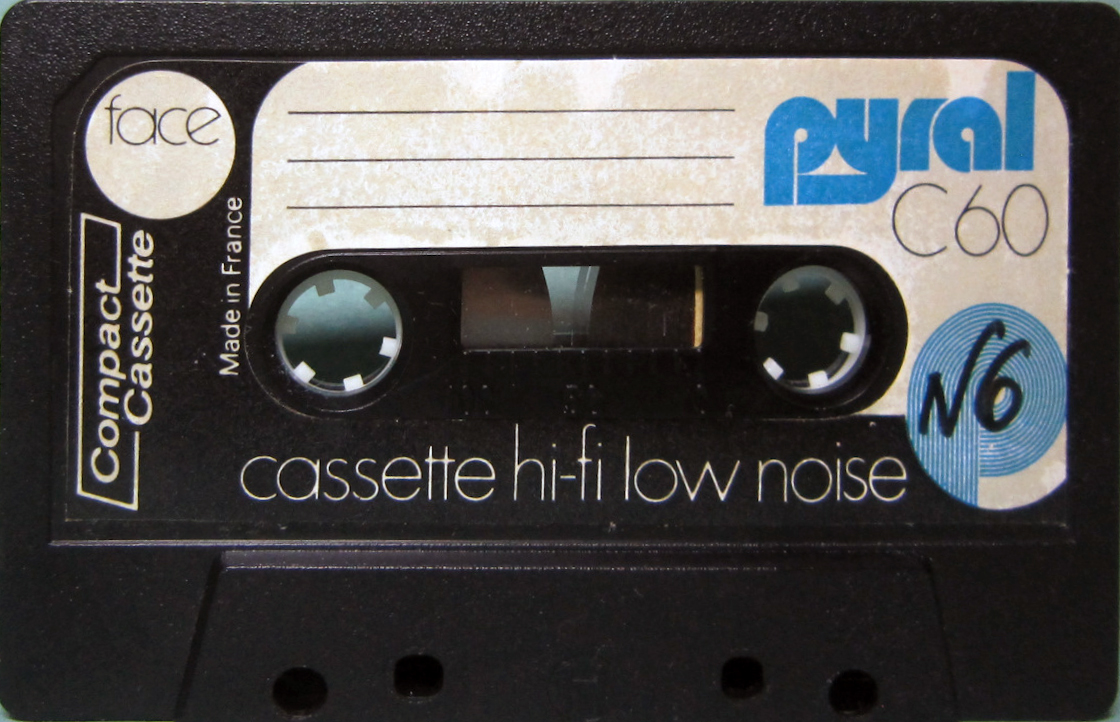 Compact Cassette Pyral 60 Type I Normal 1975 UK