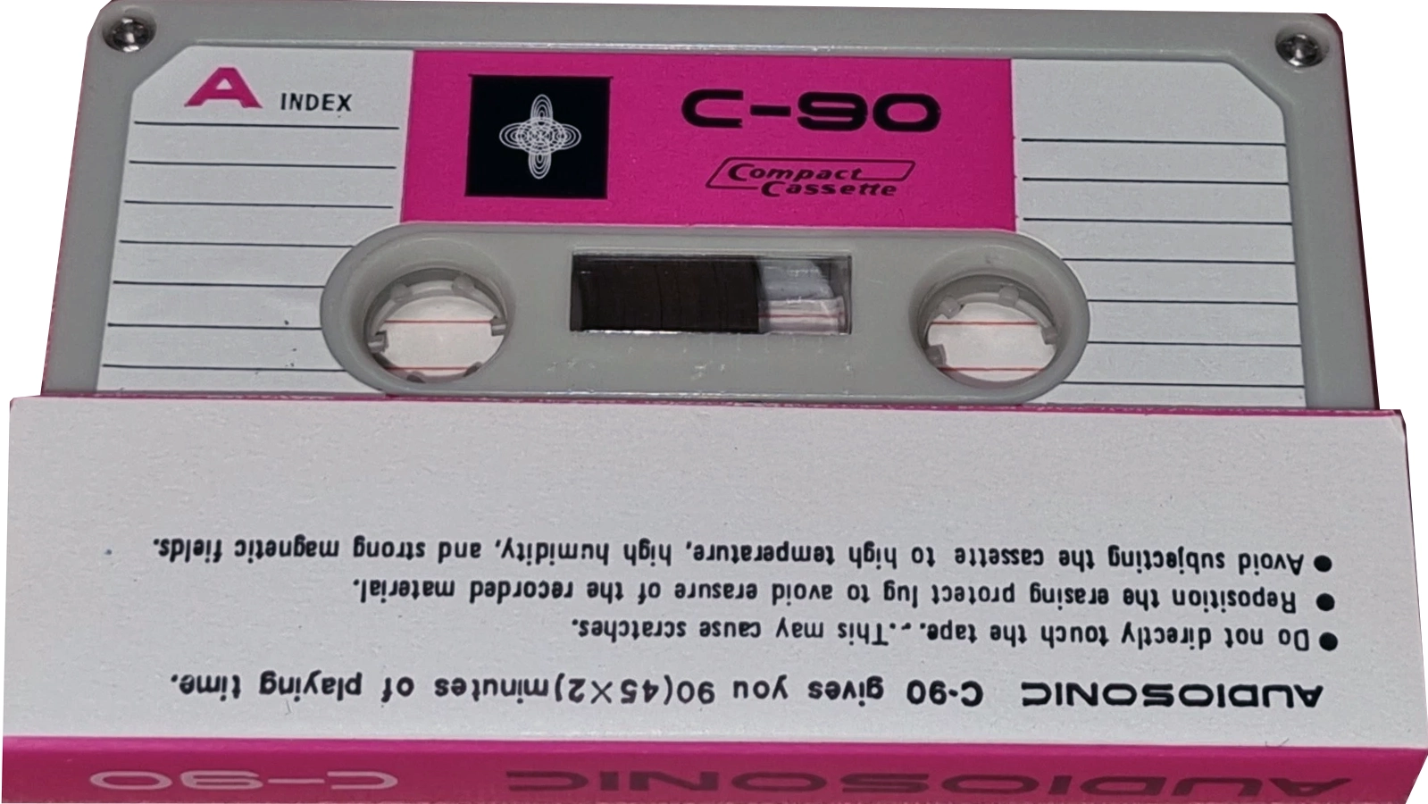 Compact Cassette Audiosonic 90 Type I Normal Australia