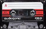 Compact Cassette Audio Sonic 60 Type I Normal Hong Kong