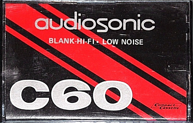 Compact Cassette Audio Sonic 60 Type I Normal Hong Kong
