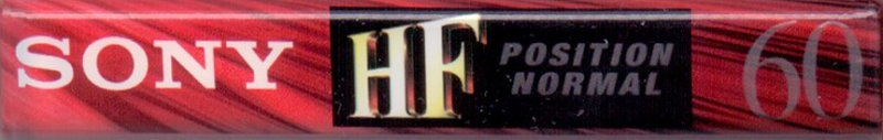Compact Cassette Sony HF 60 "C-60HFC" Type I Normal 2002 Europe